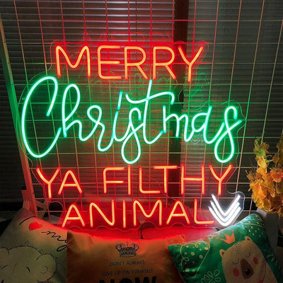 How to Decorate Your Home for Christmas with a Led Neon Sign