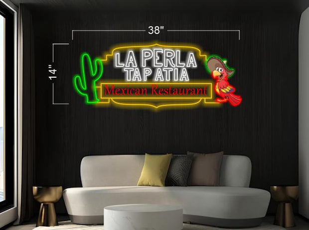 La Perla Tapatia Mexican restaurant | LED Neon Sign