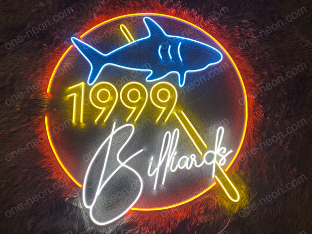 1999 Billiards | LED Neon Sign