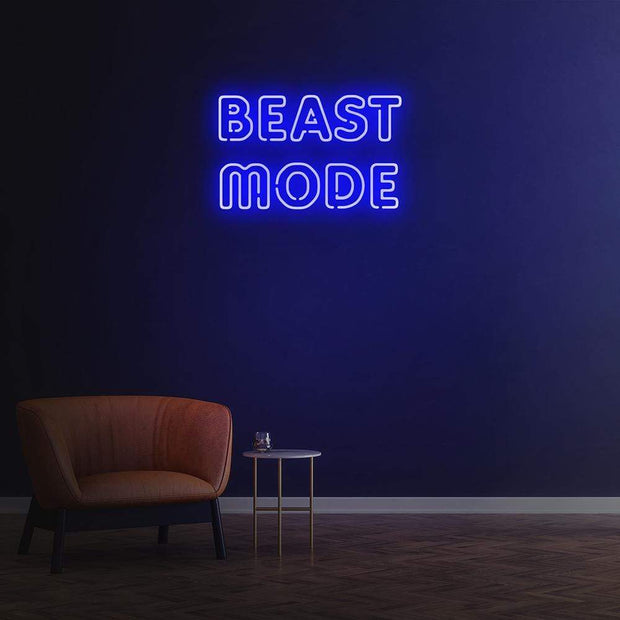 Beast Mode | LED Neon Sign