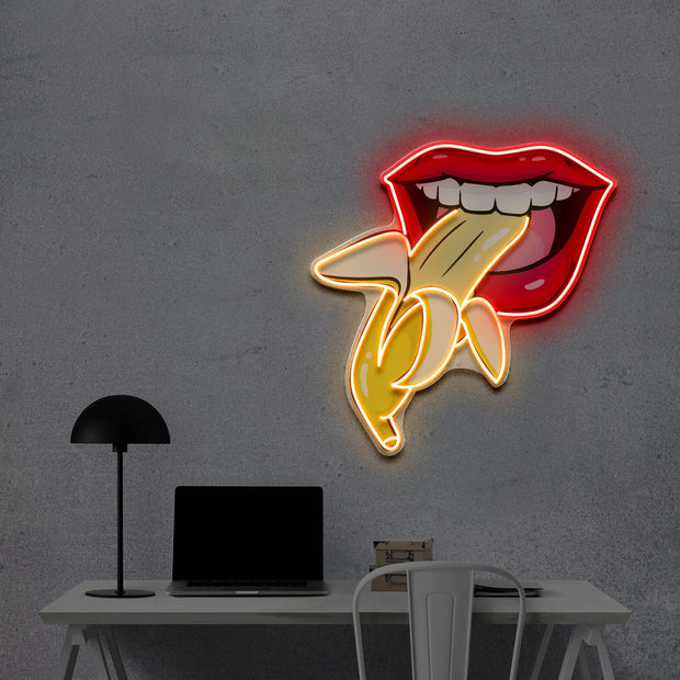 Biter | Neon Acrylic Art Work