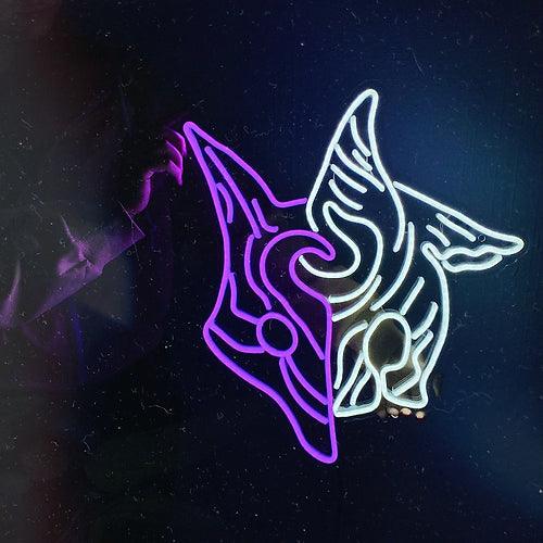 LOL - Kindred Wolf Lamb | LED Neon Sign - ONE Neon