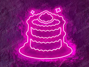 Birthday Cake | LED Neon Sign
