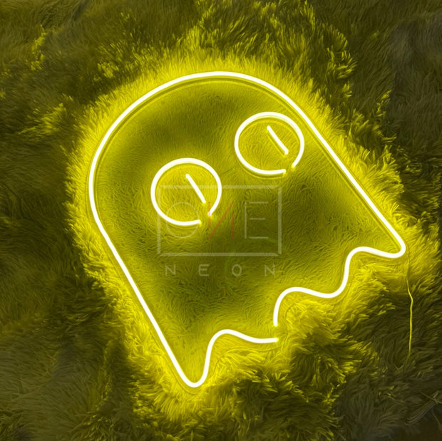 Pacman Ghost | Game Neon Sign