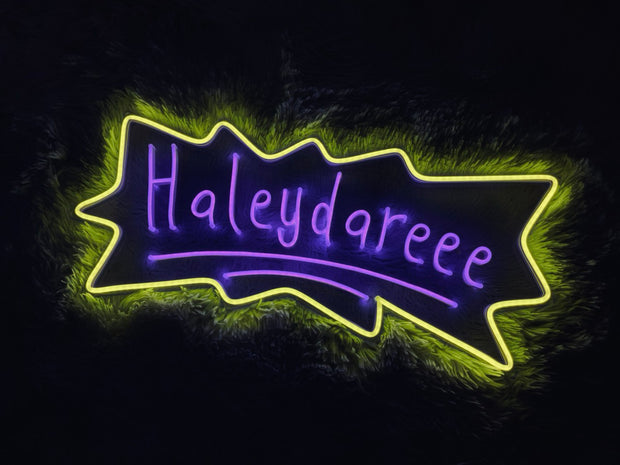 Haleydareee | LED Neon Sign