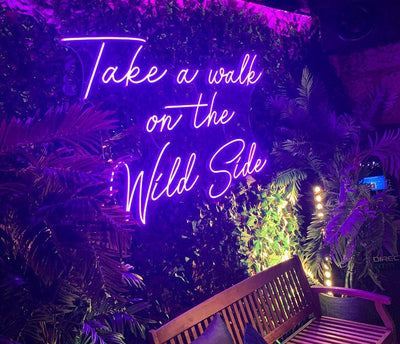6 Ways to Decorate your Garden with LED Neon Signs