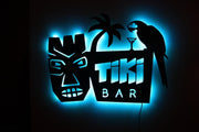 Tiki bar (metal sign) | LED Neon Sign