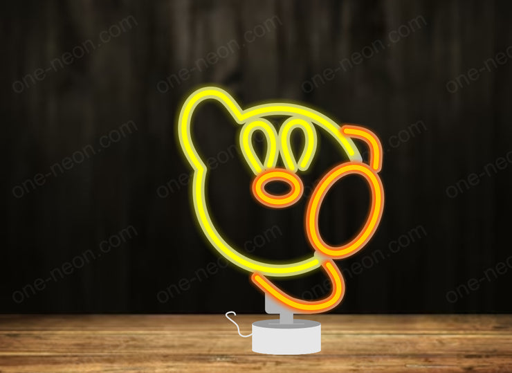 Kirby - Tabletop LED Neon Sign