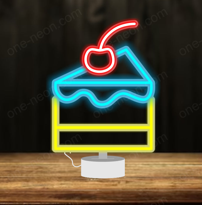 Cake - Tabletop LED Neon Sign