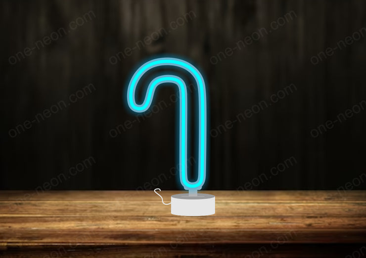 Candy Canes - Tabletop LED Neon Sign