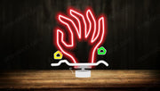 Zombie Hand - Tabletop LED Neon Sign