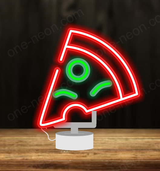 Pizza - Tabletop LED Neon Sign