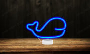 Whale - Tabletop LED Neon Sign