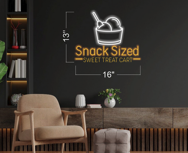 Snack sized LOGO_H529 | LED Neon Sign