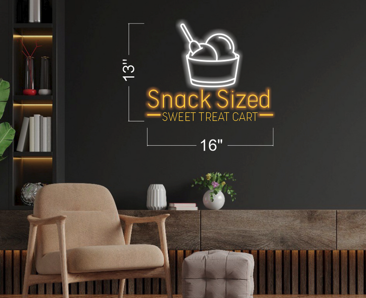 Snack sized LOGO_H529 | LED Neon Sign
