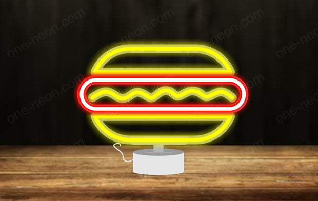 Hot Dog - Tabletop LED Neon Sign