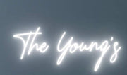 THE YOUNG'S SIGN  | LED Neon Sign