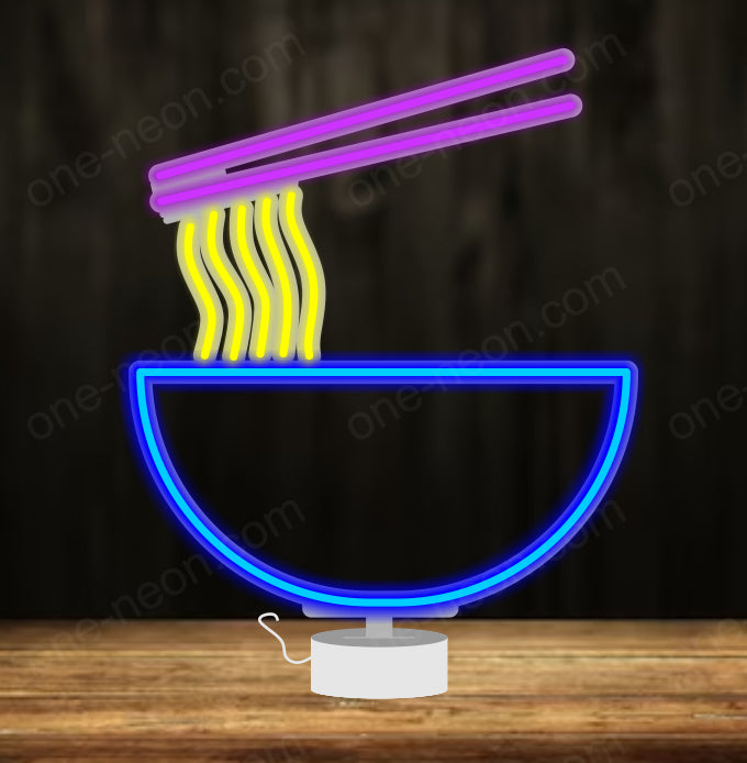 Noodle - Tabletop LED Neon Sign