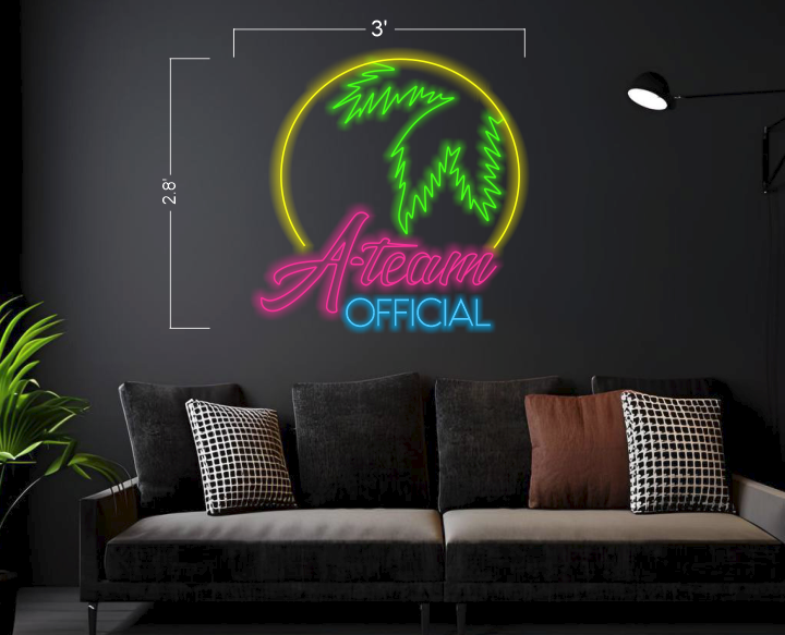 A-TEAM OFFICIAL | LED Neon Sign