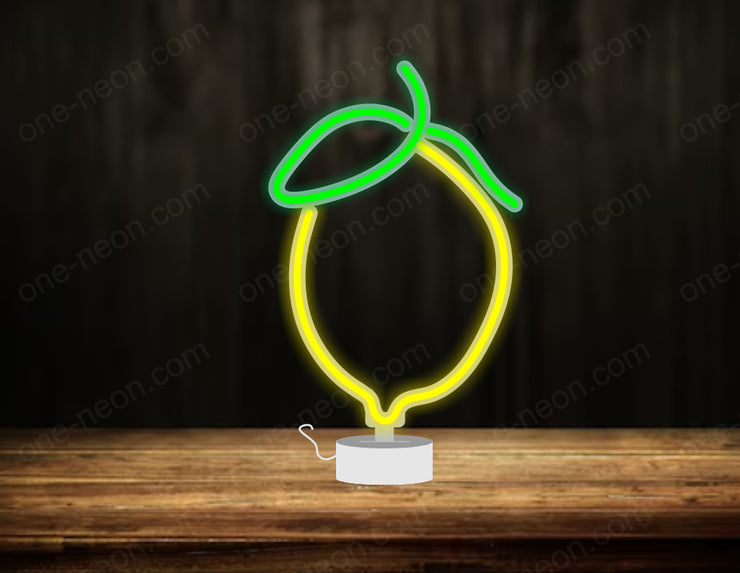 Lemon - Tabletop LED Neon Sign