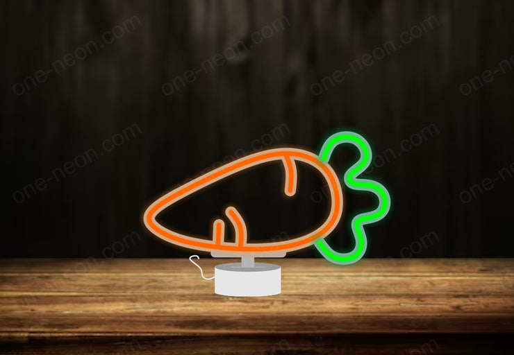 Carrot - Tabletop LED Neon Sign