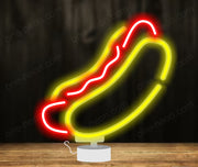 Hot Dog - Tabletop LED Neon Sign