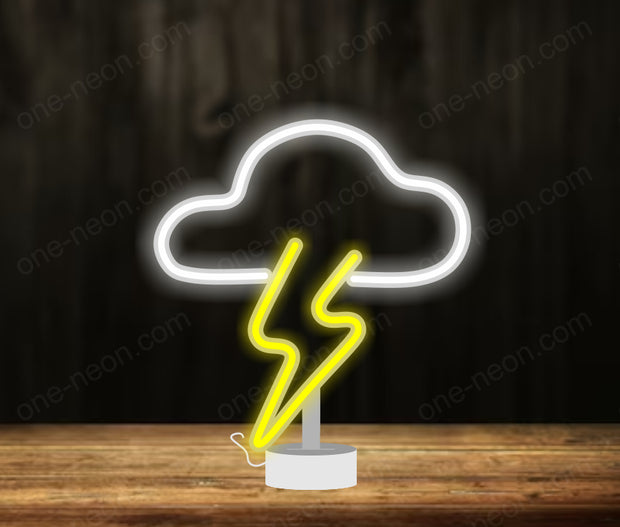 Lightning bolt - Tabletop LED Neon Sign