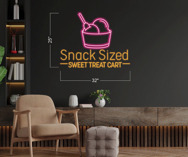 Snack sized LOGO_H529 | LED Neon Sign