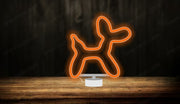 Poodle Dog - Tabletop LED Neon Sign