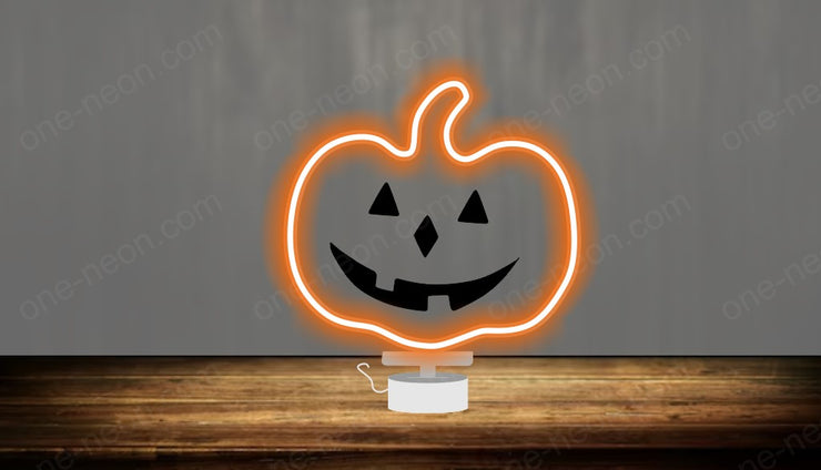 Pumpkin - Tabletop LED Neon Sign