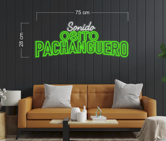 Sonido Osito Pachanguero | LED Neon Sign