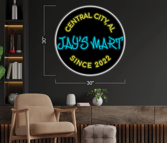 JAY'S MART LOGO_H529 | LED Neon Sign