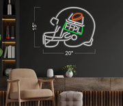 The Helmet FFPL | LED Neon Sign