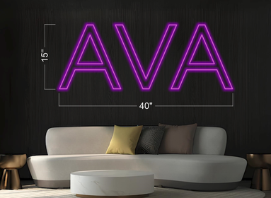 AVA CUSTOM SIGN_H29 | LED Neon Sign