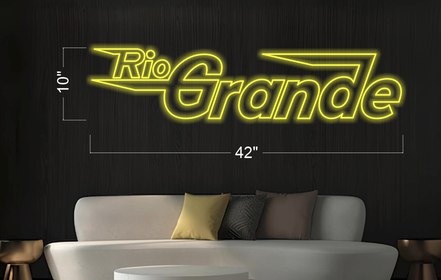 RIO Grande LOGO_H29 | LED Neon Sign