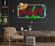 AMY Bar & Grill | LED Neon Sign