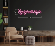 Sysyhairstyle | LED Neon Sign