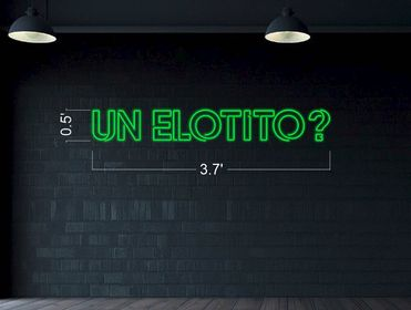 (2 sets)  I love Elotes and un elotito signs | LED Neon Sign