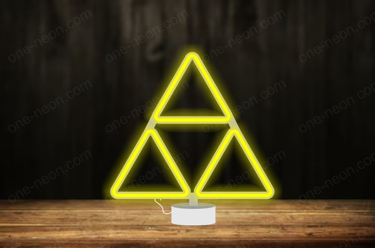 Triforce - Tabletop LED Neon Sign
