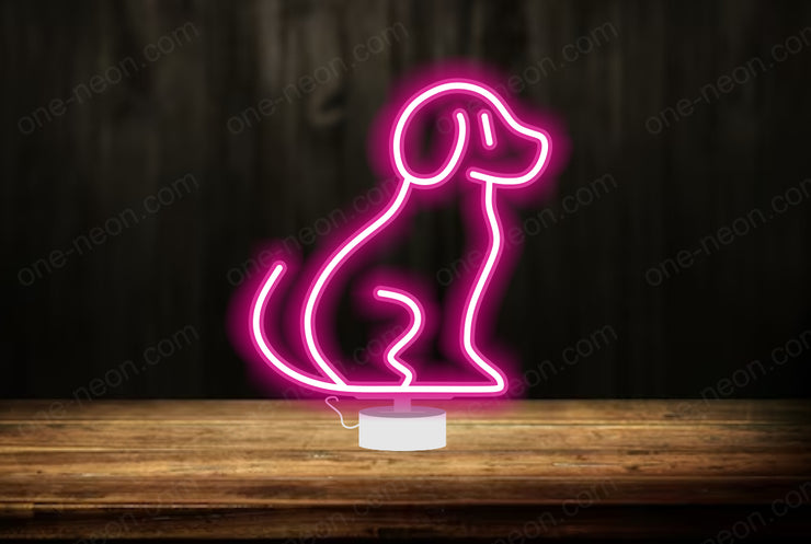 Dog - Tabletop LED Neon Sign