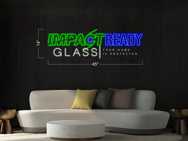IMPACT TREADY GLASS | LED Neon Sign