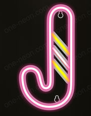 Candy Canes - Tabletop LED Neon Sign