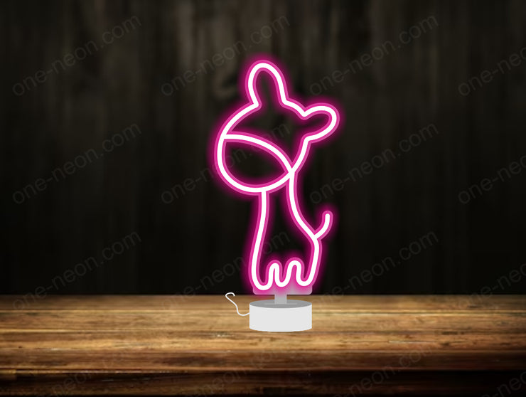 Giraffe - Tabletop LED Neon Sign