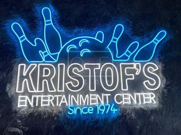 Slot machine+ Kristof's entertaiment | LED Neon Sign