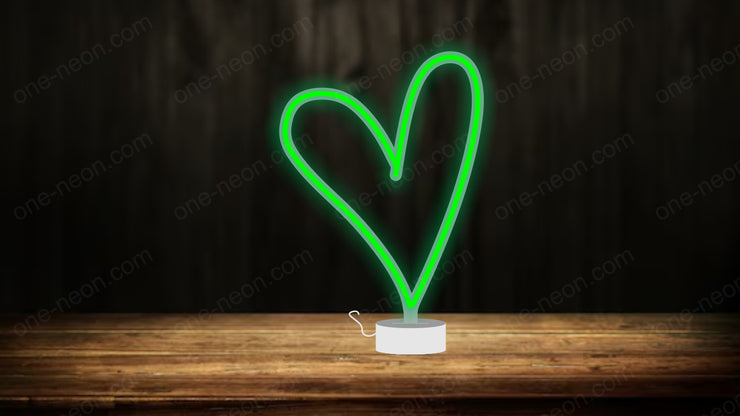 Heart - Tabletop LED Neon Sign