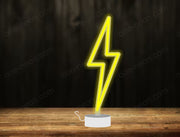 Lightning bolt - Tabletop LED Neon Sign