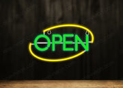 Open - Tabletop LED Neon Sign