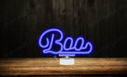 Boo - Tabletop LED Neon Sign