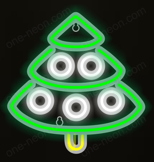 Christmas Tree - Tabletop LED Neon Sign