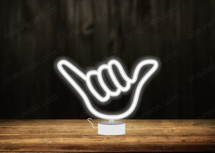 Good Vibes Hand - Tabletop LED Neon Sign